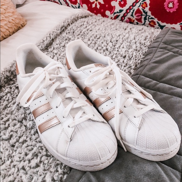 adidas originals superstar rose gold